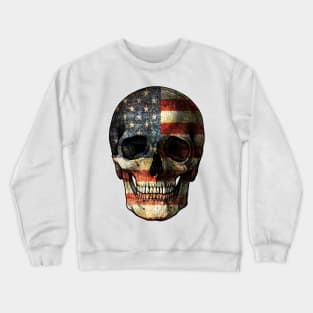 USA Skull Crewneck Sweatshirt